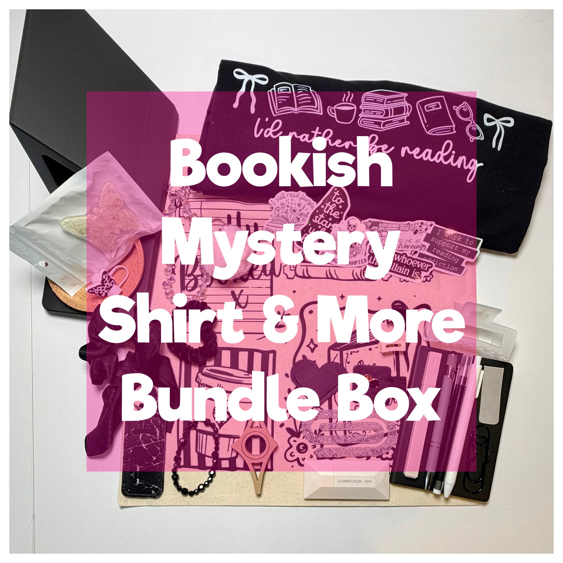 Bookish Mystery Shirt & More Bundle Box