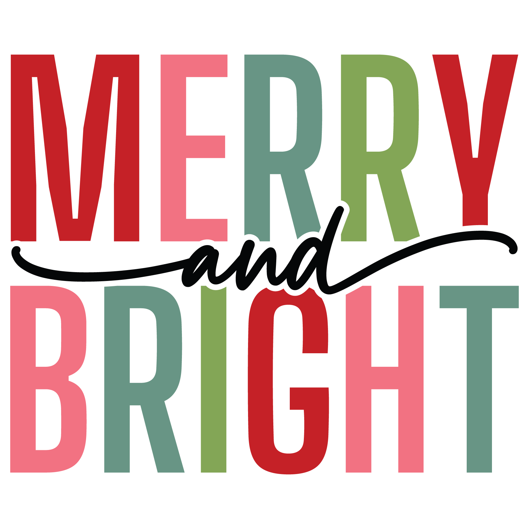 Merry & Bright Pullover (Kids)
