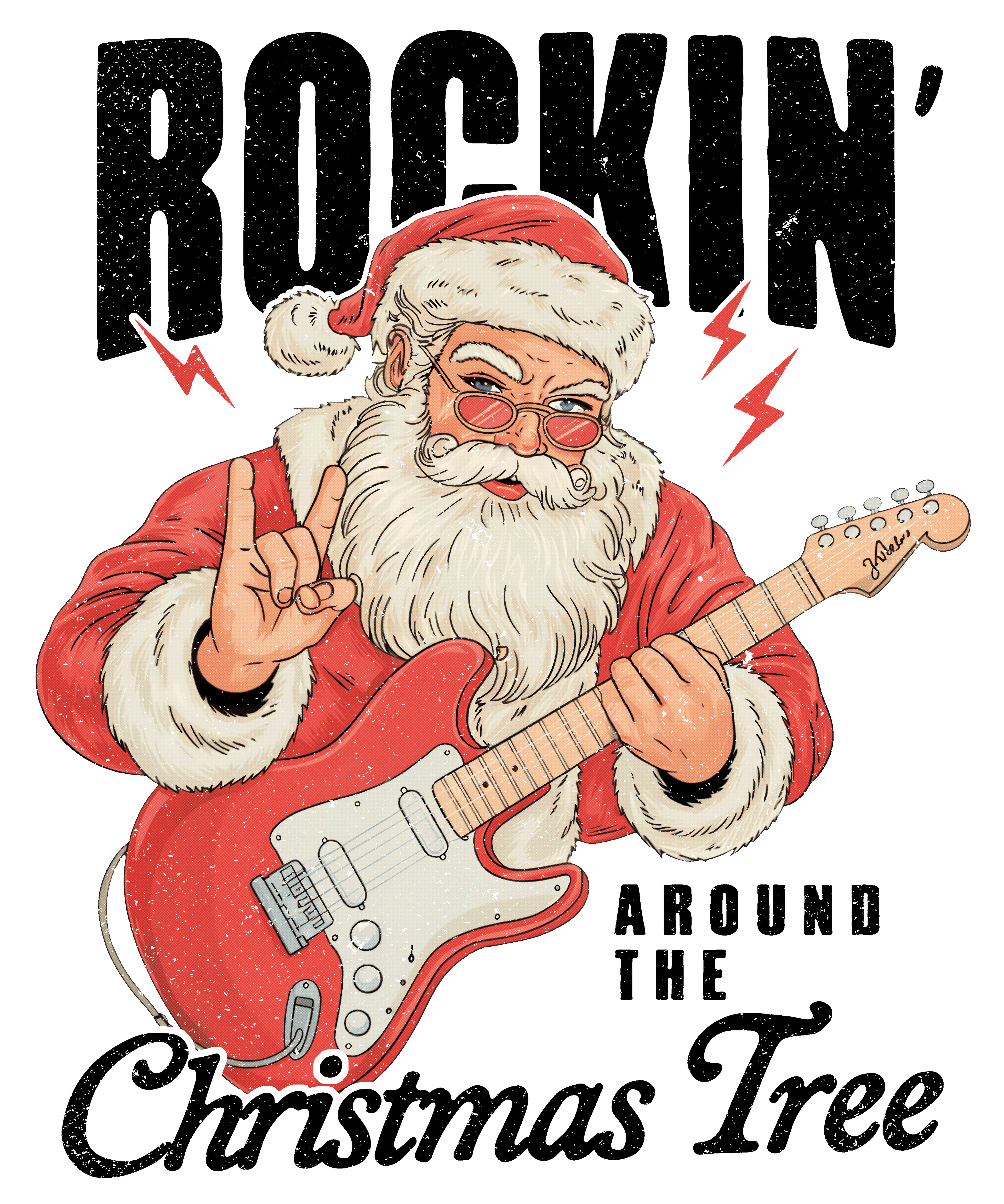 Rockin' Santa Pullover