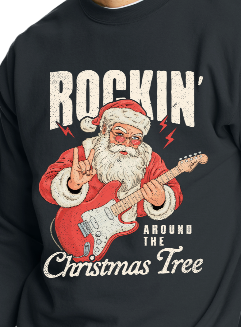 Rockin' Santa Pullover