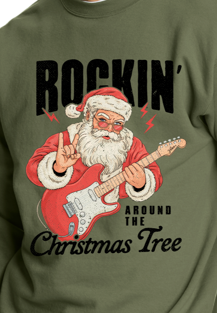 Rockin' Santa Pullover