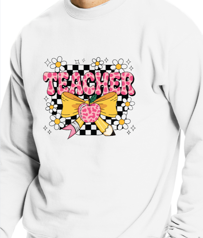 Pink Leopard Teacher