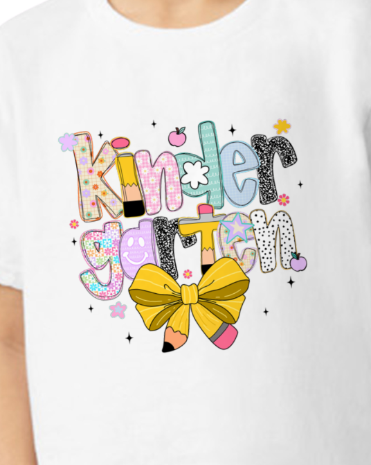 Preppy Back to School Grade Tee (kids)