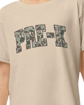 Tan Camo Back to School Grade Tee (kids)