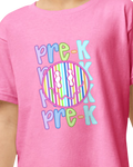 Neon Back to School Grade Tee (kids)