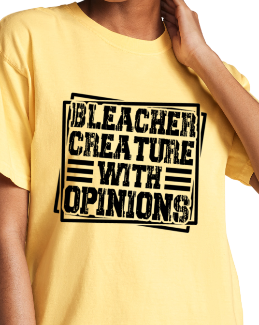 Bleacher Creature with Opinions