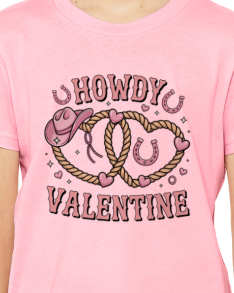 Howdy Valentine Tee (Kids)