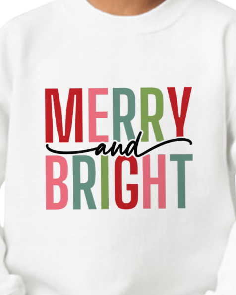 Merry & Bright Pullover (Kids)